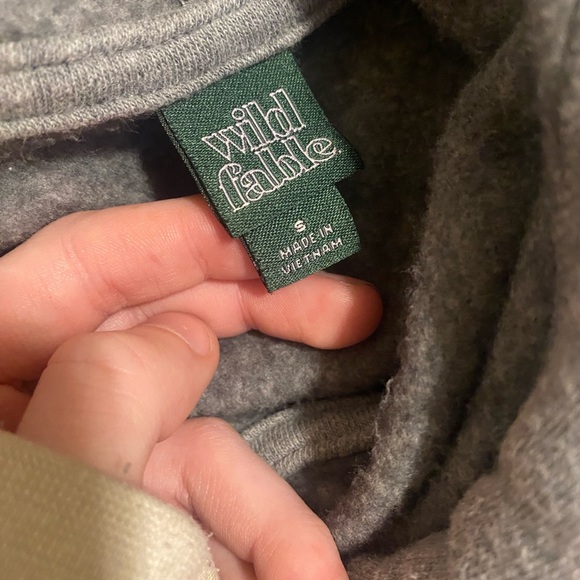 Hoodie from Target, fits like a Large especially since I am 5’2 - Picture 1 of 2